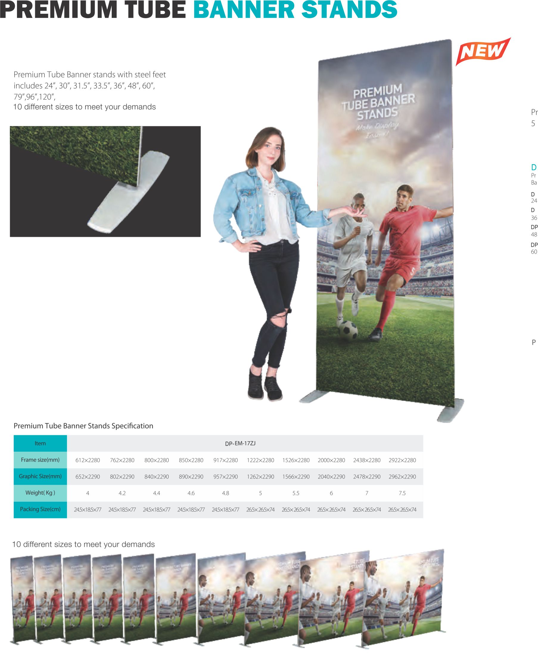 premium banner stands